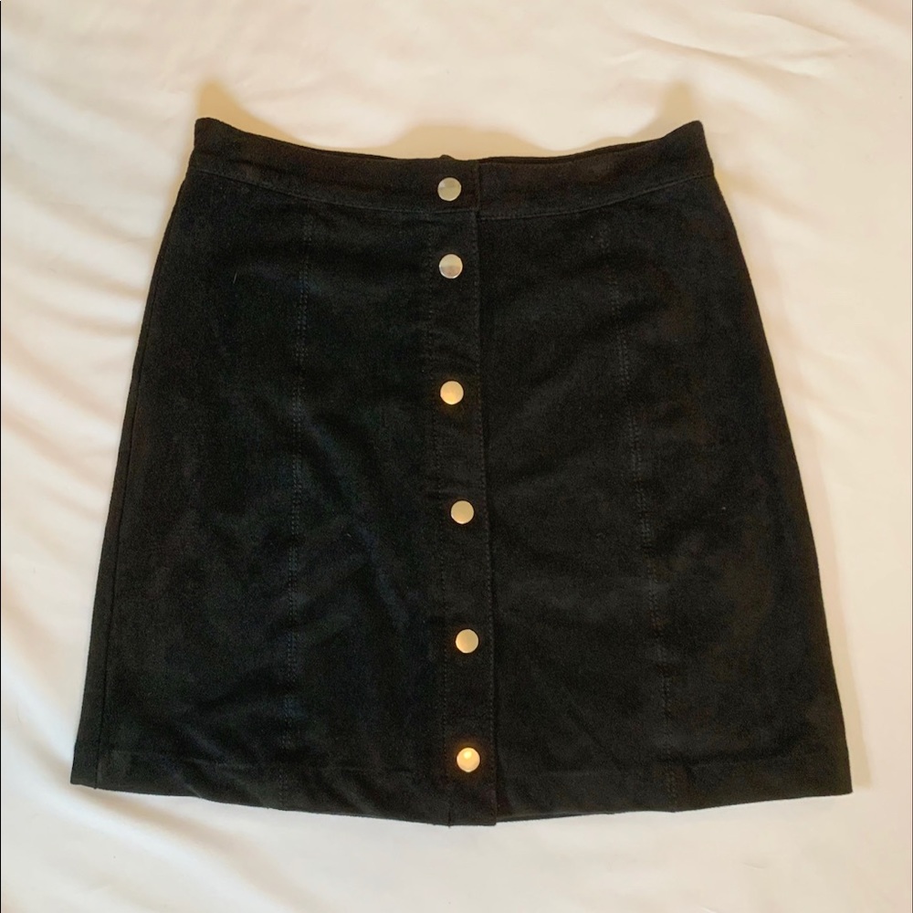 H&M Button Skirt